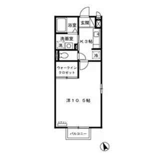オークヒル【2階】の間取り