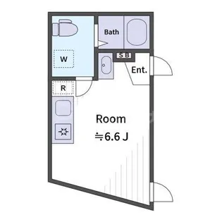 Liz西日暮里【4階】の間取り