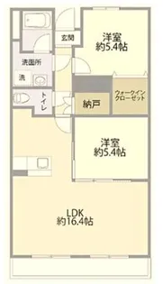 Gold Village III【2階】の間取り