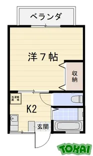 サンモリッツ【2階】の間取り