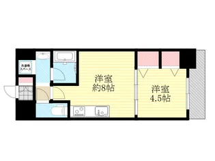 BRAVI新大阪【10階】の間取り