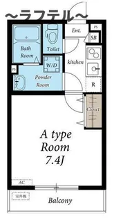 埼玉県狭山市富士見1【アパート】の間取り