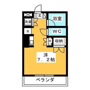 スチューデントマンション【3階】の間取り