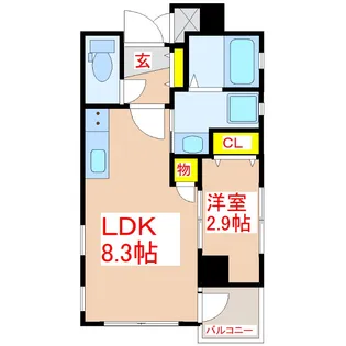 Viola II【3階】の間取り
