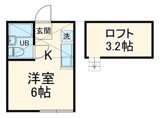 キャピタル八柱【2階】の間取り