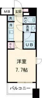 エミリブ練馬【9階】の間取り