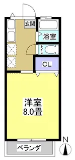 ユートピア30【2階】の間取り