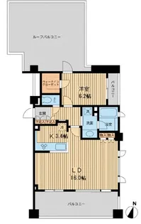 アーデン駒沢パークフロント【7階】の間取り