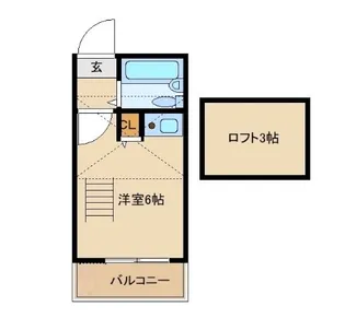 メゾン・クイック【1階】の間取り
