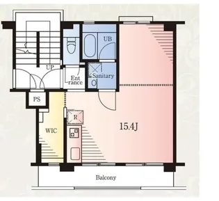 ホシノタニ団地3【4階】の間取り