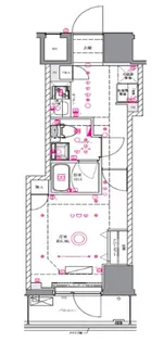 AZEST関内【9階】の間取り