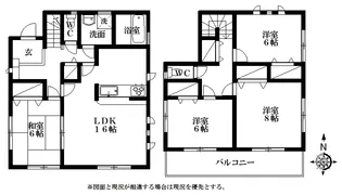 静岡県浜松市中央区泉1【一戸建】の間取り