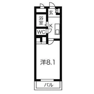 ジョイ・パーク【1階】の間取り