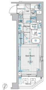 ブライズ上野毛DUE【3階】の間取り