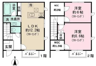 カサセレーナ-永福4丁目-の間取り