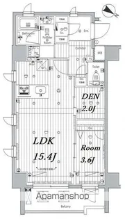 メイクス浅草イースト【8階】の間取り