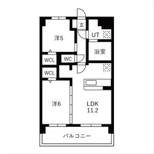 Y&M 祇園【3階】の間取り