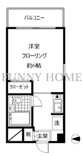 東京都目黒区鷹番3【マンション】の間取り