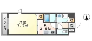 エスペランサ真清田【2階】の間取り