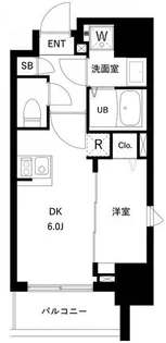 アーバンパーク住吉II【7階】の間取り