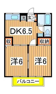 プレミール【2階】の間取り
