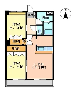 グランチェスタ【3階】の間取り