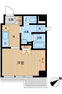 エポック45【5階】の間取り