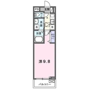 ハイドレンジア【1階】の間取り