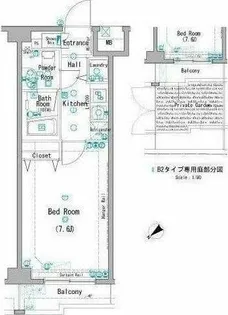 AXAS新板橋【1階】の間取り