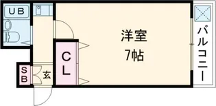 City Palace21 生駒東新町【1階】の間取り