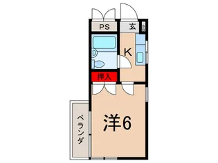 ア-バン・ヤマヤ【4階】の間取り