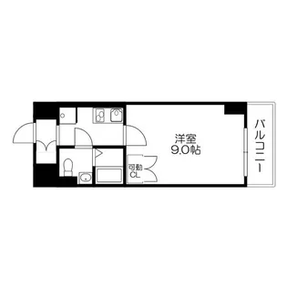 大阪府大阪市東淀川区東中島1【マンション】の間取り