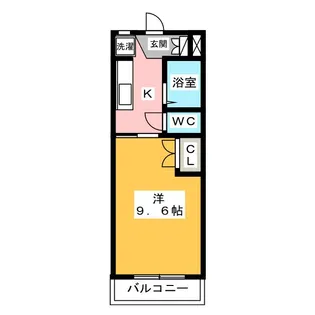 エクセレントII【1階】の間取り