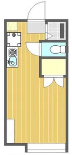 ナミキハウスセカンド【2階】の間取り