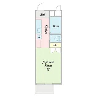 兵庫マンション【2階】の間取り