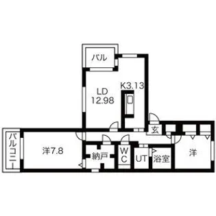 MセレクションステラII【5階】の間取り