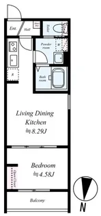 GRADUS伊勢原(グラデュスイセハラ)【2階】の間取り