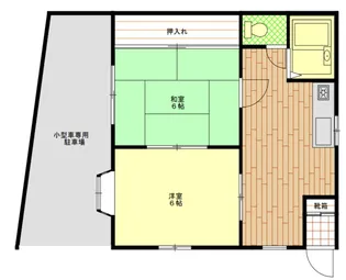雪ヶ坂ビレッジ【1階】の間取り