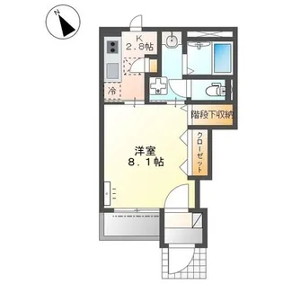 ベル・フランシーズ【1階】の間取り
