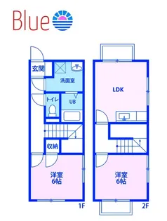 神奈川県大和市上和田【アパート】の間取り