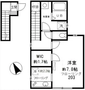 グレースM【2階】の間取り