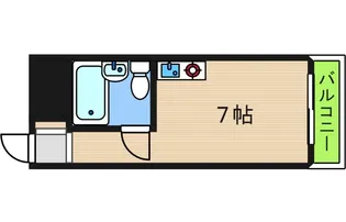 プレアール新北島【2階】の間取り