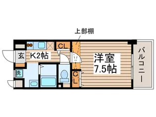 昴新瑞橋【6階】の間取り