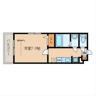 Aspirant【3階】の間取り