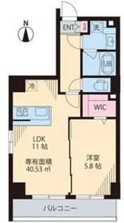 COURT TAKETOKU III【3階】の間取り