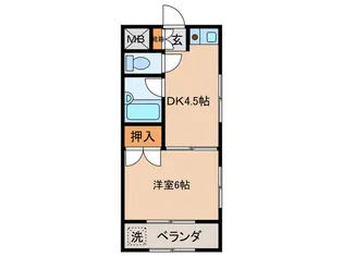 モイトラビル【4階】の間取り