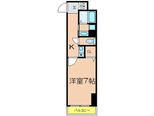 CITY SPIRE神戸元町II【5階】の間取り