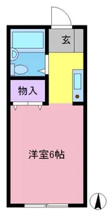 ジュネパレス春日部第7【1階】の間取り