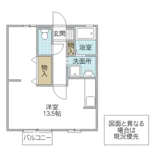 コーポカメリア【2階】の間取り