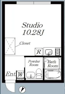 ALERO千石【3階】の間取り